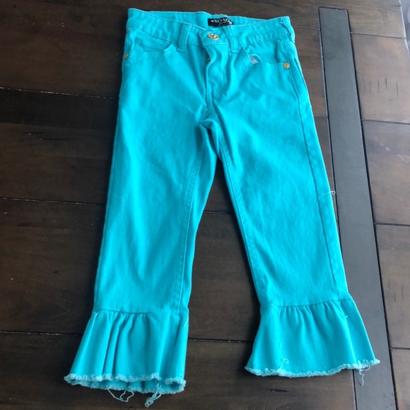 2 pair jeans one pull on the other zipper girls - Picture 7 of 11